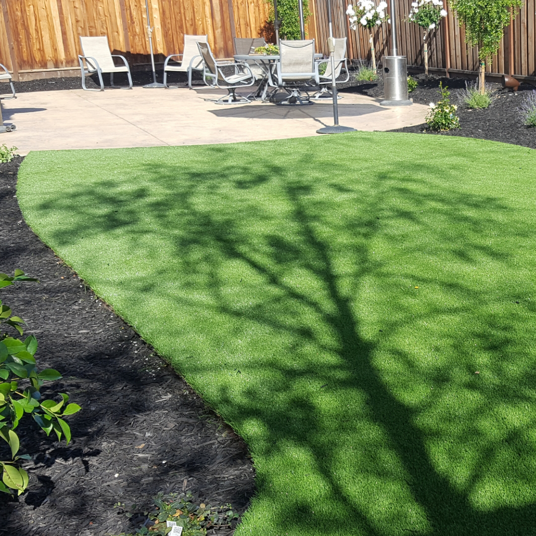 Artificial Grass by Patio