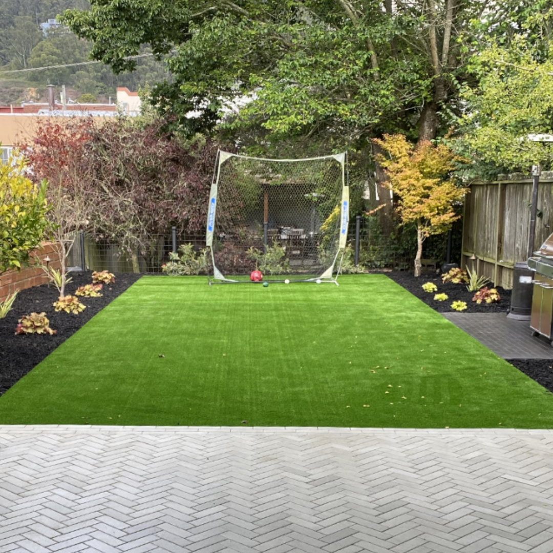 Artificial Grass and Backyard Garden